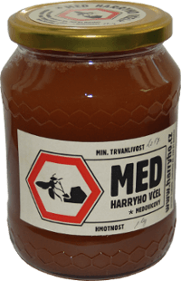 včelí med medovicový, domácí med Harryho včel